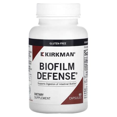 Kirkman Labs Biofilm Defense 60 caps. . Kirkman biofilm defense side effects reddit